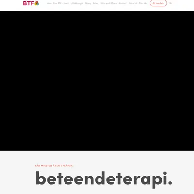 BETEENDETERAPEUTEN startsida 2023