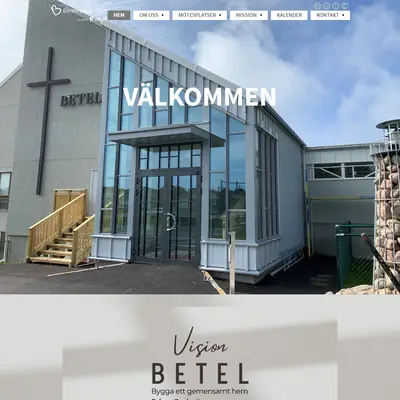 Betel Hönö startsida 2024