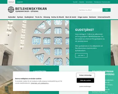www.betlehemskyrkan.com startsida 2023