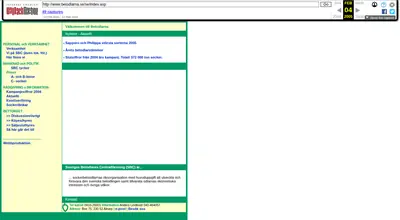 Betodlaren startsida 2005