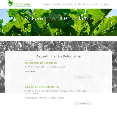 Betodlaren startsida 2022