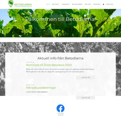 Betodlaren startsida 2024