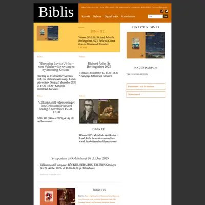 Biblis startsida 2026