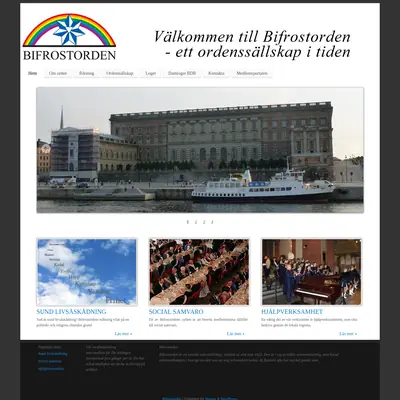 www.bifrostorden.se startsida 2013