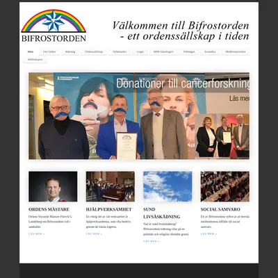 www.bifrostorden.se startsida 2021