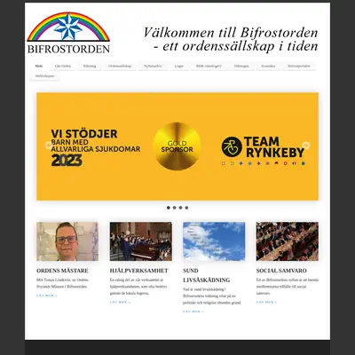 www.bifrostorden.se startsida 2023