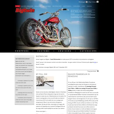 Big Twin startsida 2015