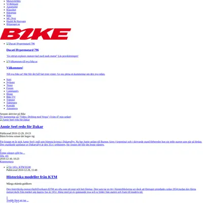 Bike startsida 2011