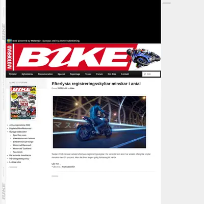 Bike startsida 2020