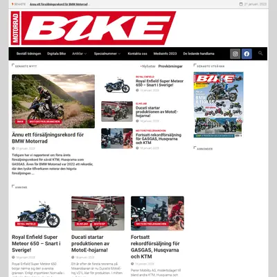 Bike startsida 2023
