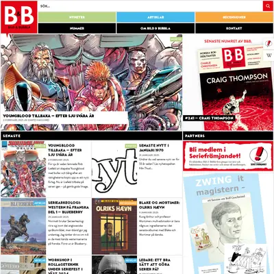 Bild & Bubbla startsida 2025