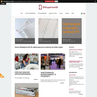 bildupphovsratt.se startsida 2017