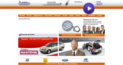 BiliaNytt startsida 2008