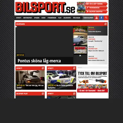 Bilsport startsida 2017