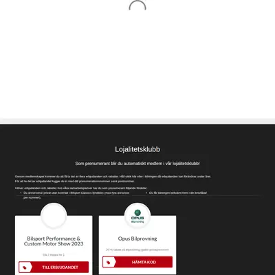 www.bilsportclassic.se startsida 2023