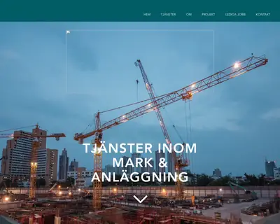 Bygg i Mark AC AB, www.bimac.se startsida 2022