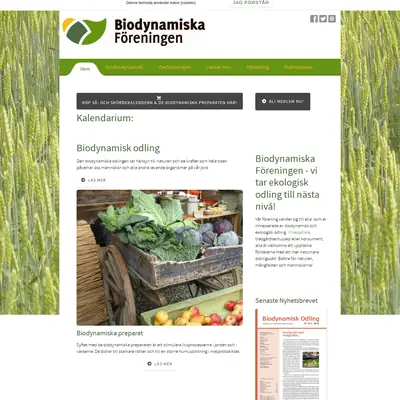 Biodynamisk Odling startsida 2020
