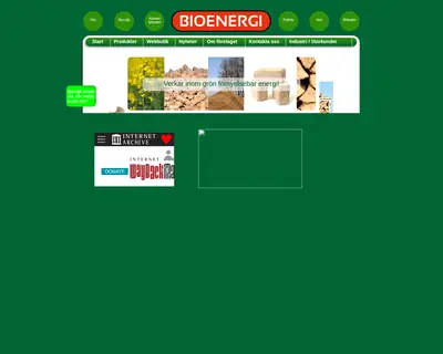 BIOENERGI startsida 2011