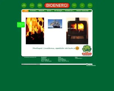 BIOENERGI startsida 2012