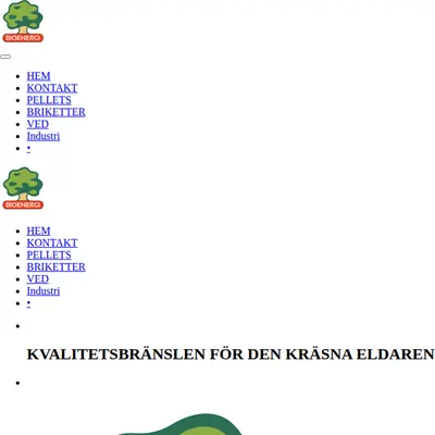 BIOENERGI startsida 2022