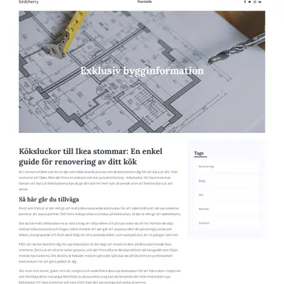 birdcherry.com startsida 2022
