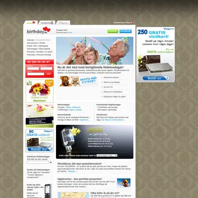 www.birthday.se startsida 2012