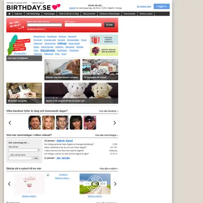 www.birthday.se startsida 2018