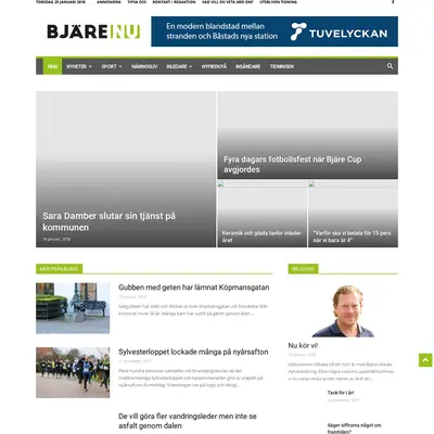 Bjäre NU startsida 2018