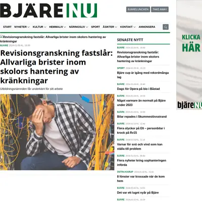 Bjäre NU startsida 2024