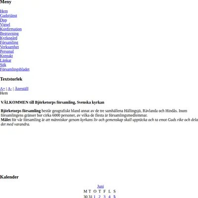 www.bjorketorpsforsamling.se startsida 2011