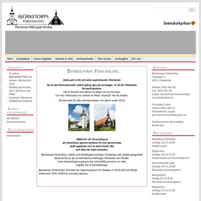 www.bjorketorpsforsamling.se startsida 2016