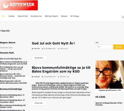 www.bjuvsweek.se startsida 2026