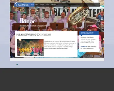 www.blasmasters.se startsida 2016