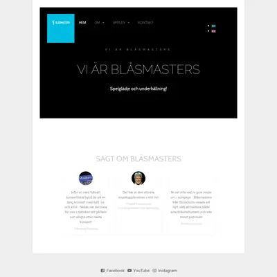 www.blasmasters.se startsida 2023
