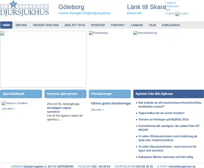 Blå Stjärnan startsida 2010