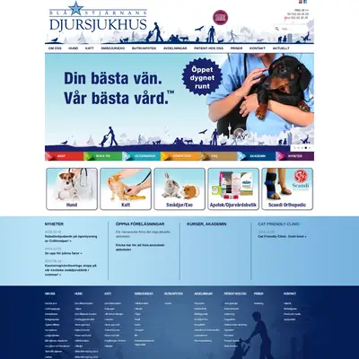 Blå Stjärnan startsida 2016