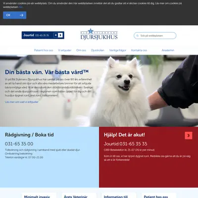 Blå Stjärnan startsida 2018