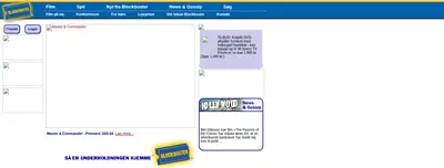 Blockbuster startsida 2004