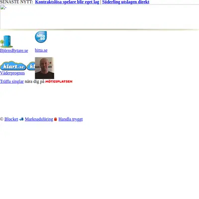 Begblocket startsida 2010