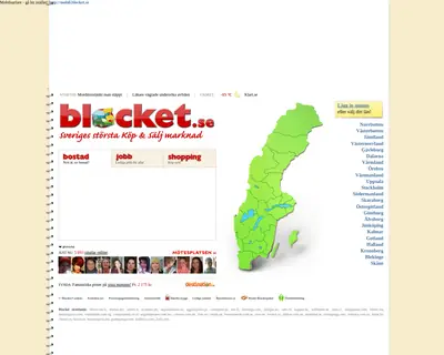 Begblocket startsida 2013