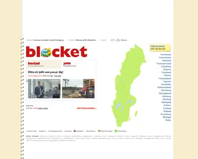 Begblocket startsida 2014