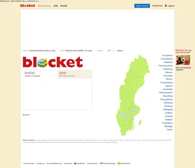 Begblocket startsida 2015