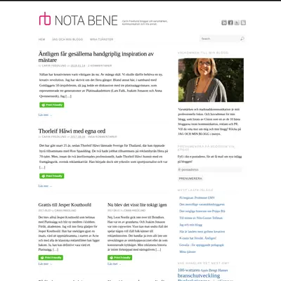 notabene.se startsida 2018