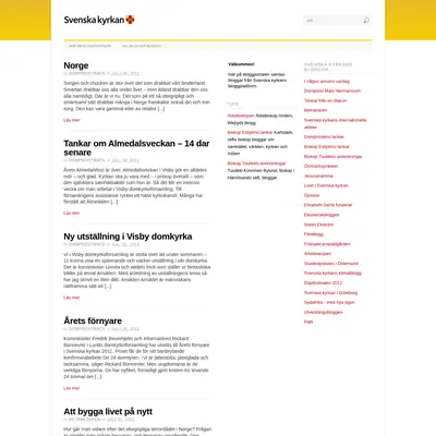 Björketorps församlingsblad startsida 2011