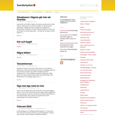 Björketorps församlingsblad startsida 2015