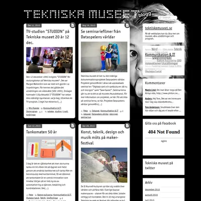 DISKETTEN startsida 2016