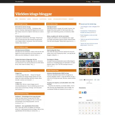 blogg.varldenidag.se startsida 2014