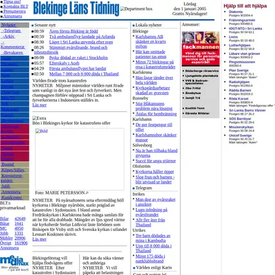 BÄNKEN startsida 2005