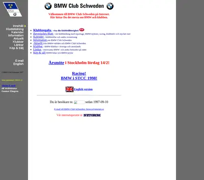 Bayerisches Blatt startsida 1998