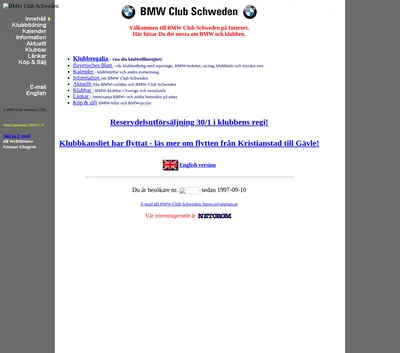 Bayerisches Blatt startsida 1999